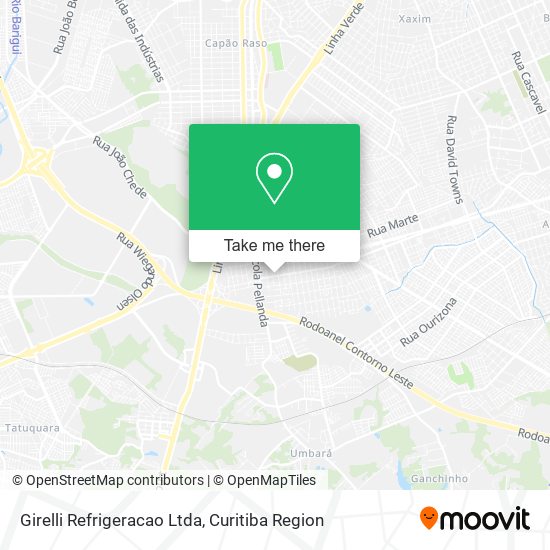 Girelli Refrigeracao Ltda map