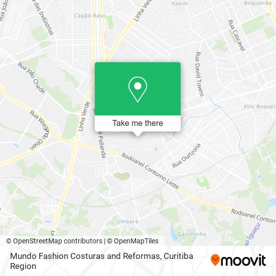 Mundo Fashion Costuras and Reformas map