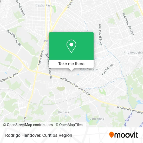 Rodrigo Handover map