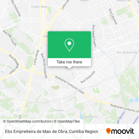 Ebs Empreiteira de Mao de Obra map