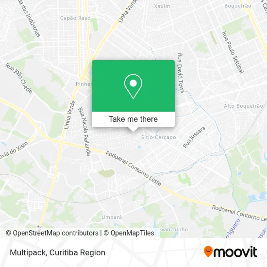 Multipack map