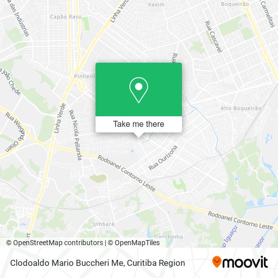 Clodoaldo Mario Buccheri Me map