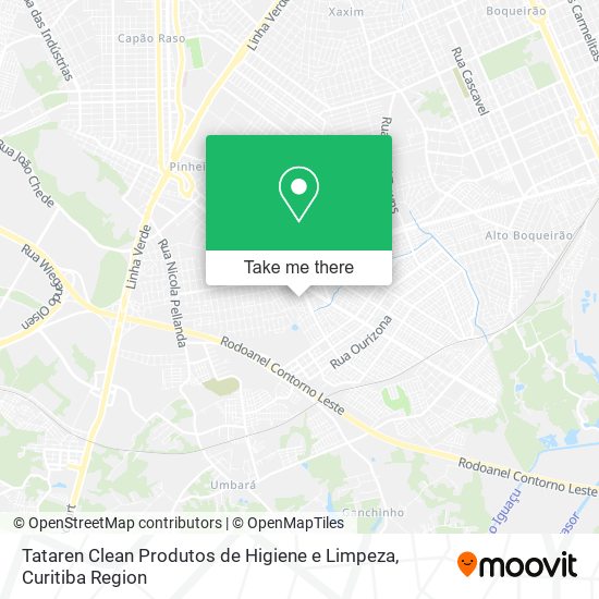 Mapa Tataren Clean Produtos de Higiene e Limpeza