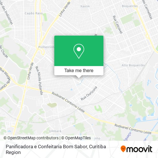 Panificadora e Confeitaria Bom Sabor map