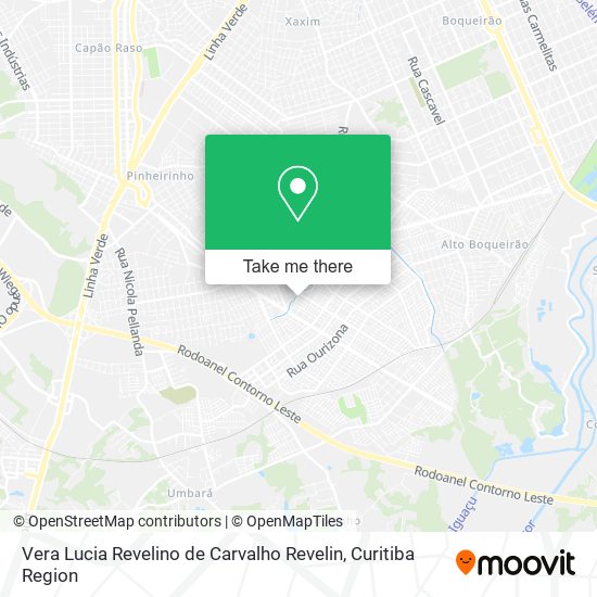 Mapa Vera Lucia Revelino de Carvalho Revelin
