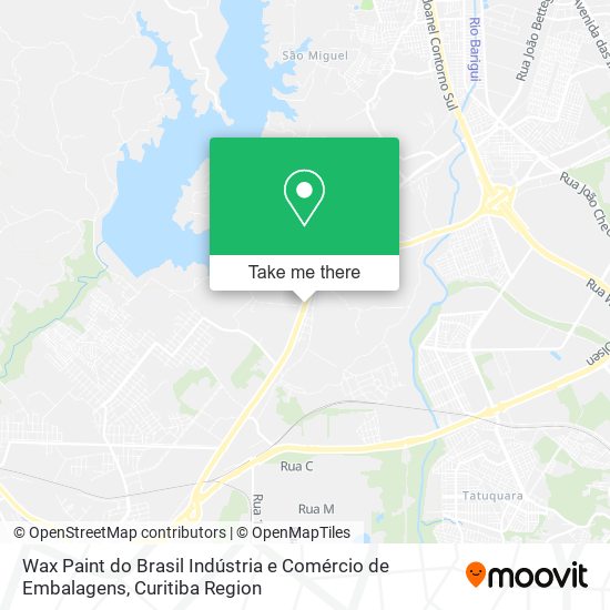 Wax Paint do Brasil Indústria e Comércio de Embalagens map