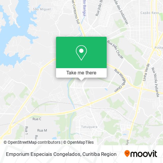 Emporium Especiais Congelados map