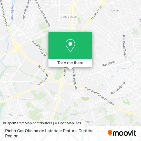 Pinho Car Oficina de Lataria e Pintura map