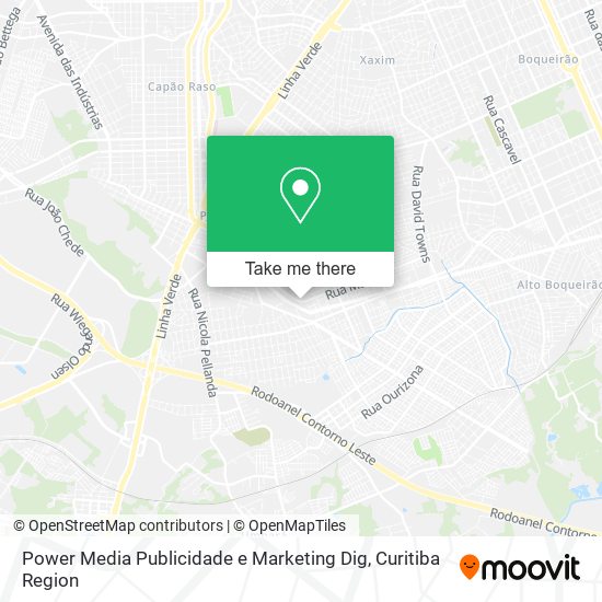 Power Media Publicidade e Marketing Dig map