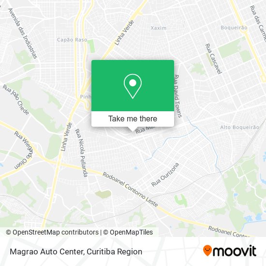 Magrao Auto Center map