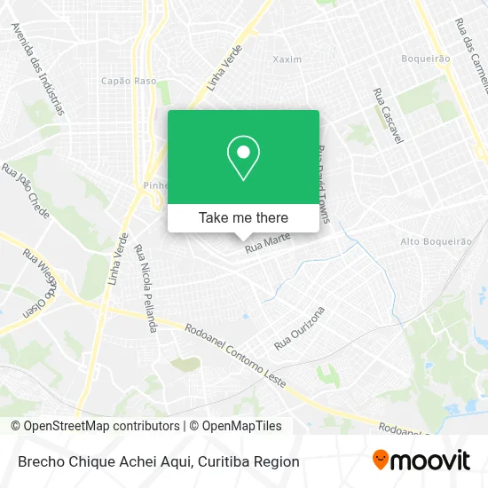 Brecho Chique Achei Aqui map
