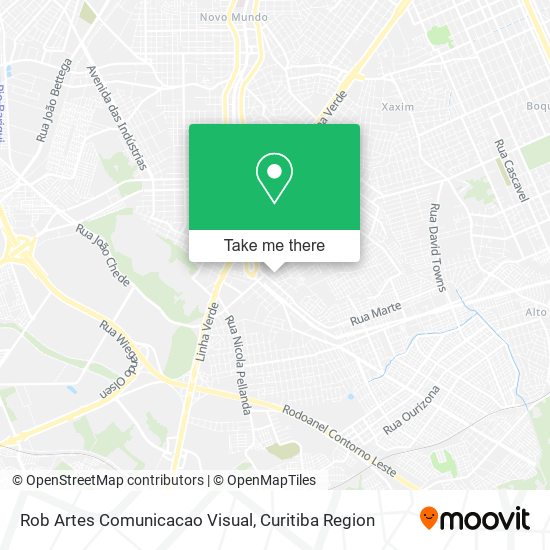 Rob Artes Comunicacao Visual map