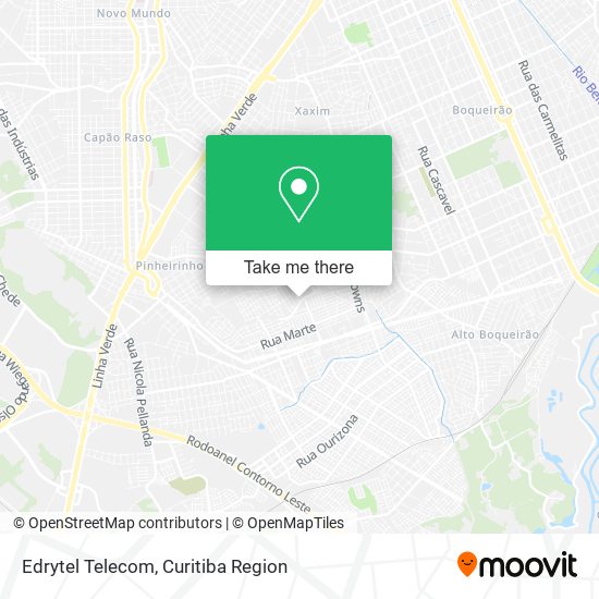 Edrytel Telecom map