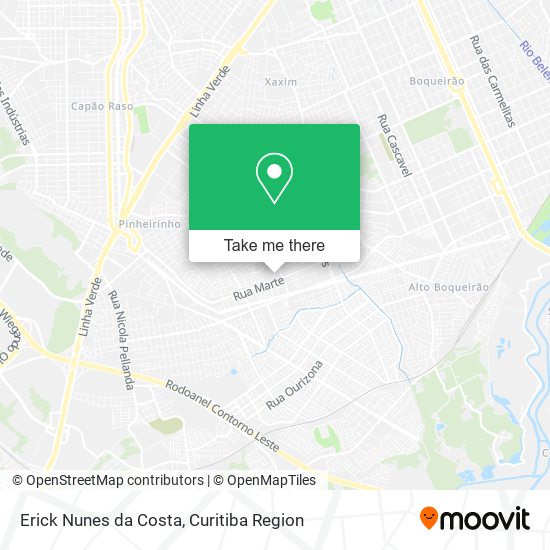 Mapa Erick Nunes da Costa