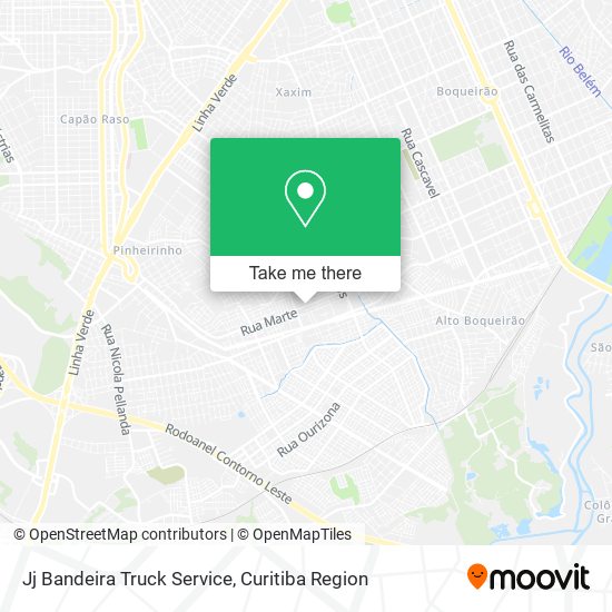 Jj Bandeira Truck Service map