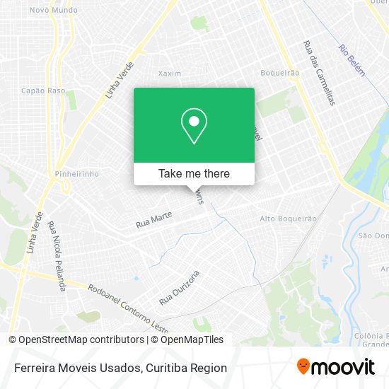 Ferreira Moveis Usados map