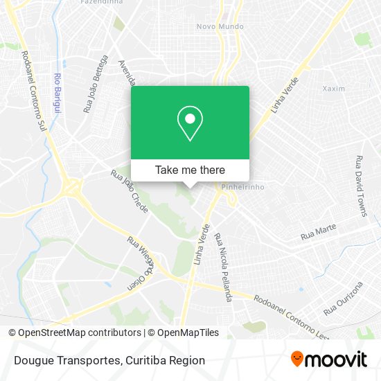 Dougue Transportes map