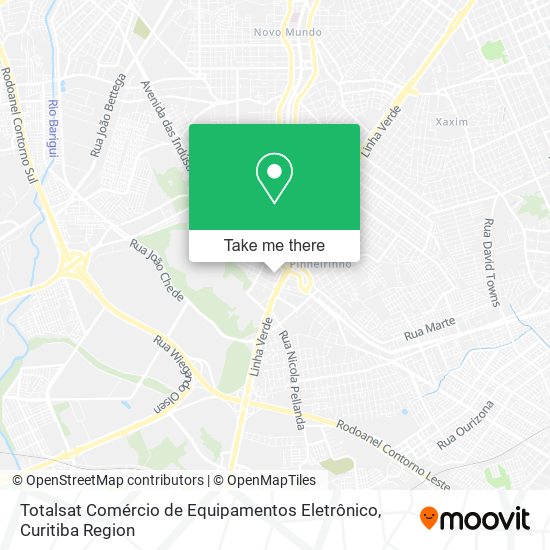 Totalsat Comércio de Equipamentos Eletrônico map