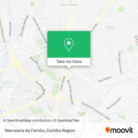 Mapa Mercearia da Familia