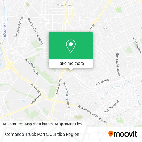 Mapa Comando Truck Parts