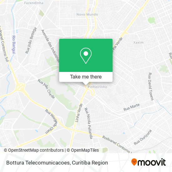 Bottura Telecomunicacoes map