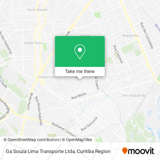 Ga Souza Lima Transporte Ltda map