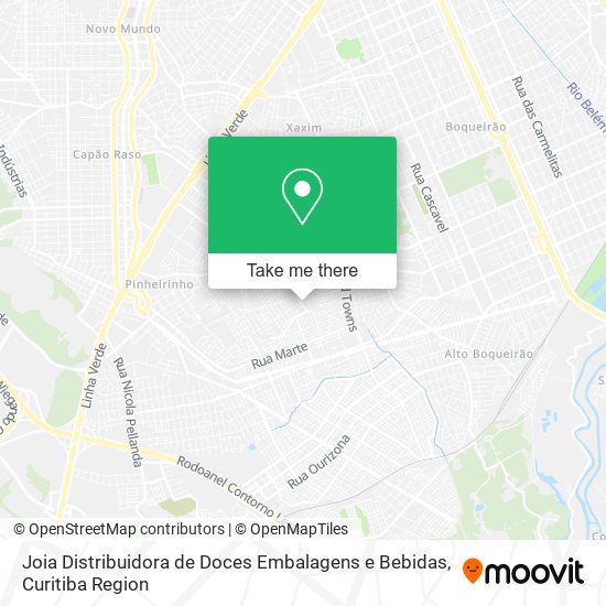 Joia Distribuidora de Doces Embalagens e Bebidas map