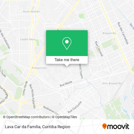 Lava Car da Familia map