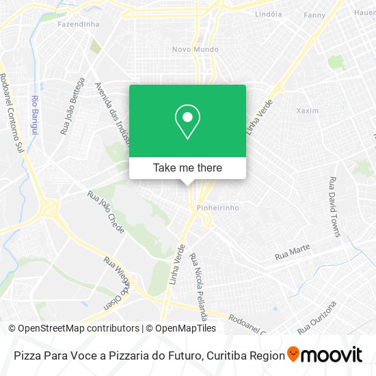 Mapa Pizza Para Voce a Pizzaria do Futuro