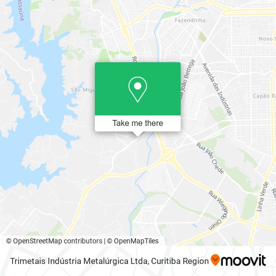 Trimetais Indústria Metalúrgica Ltda map