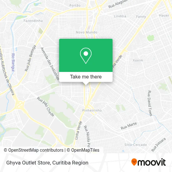 Ghyva Outlet Store map