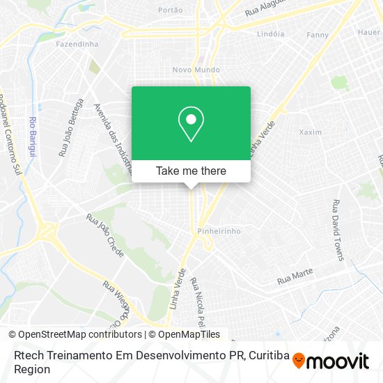 Rtech Treinamento Em Desenvolvimento PR map