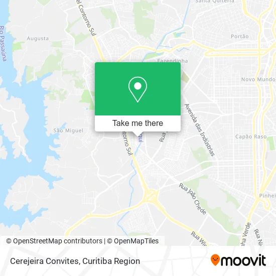 Cerejeira Convites map