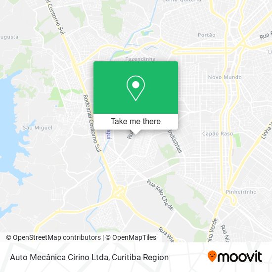 Auto Mecânica Cirino Ltda map