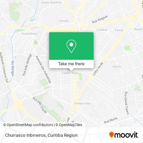 Churrasco Inbrreiros map