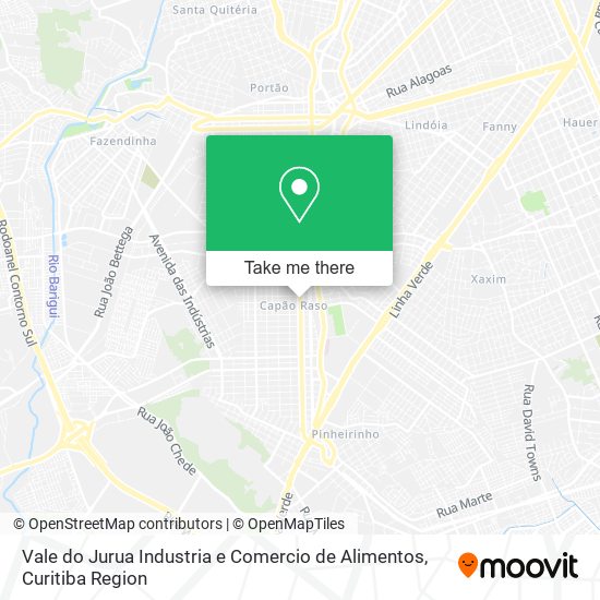 Vale do Jurua Industria e Comercio de Alimentos map