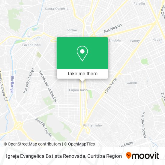 Igreja Evangelica Batista Renovada map