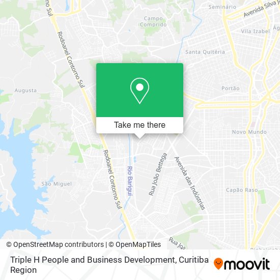 Mapa Triple H People and Business Development