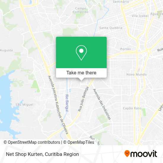Net Shop Kurten map