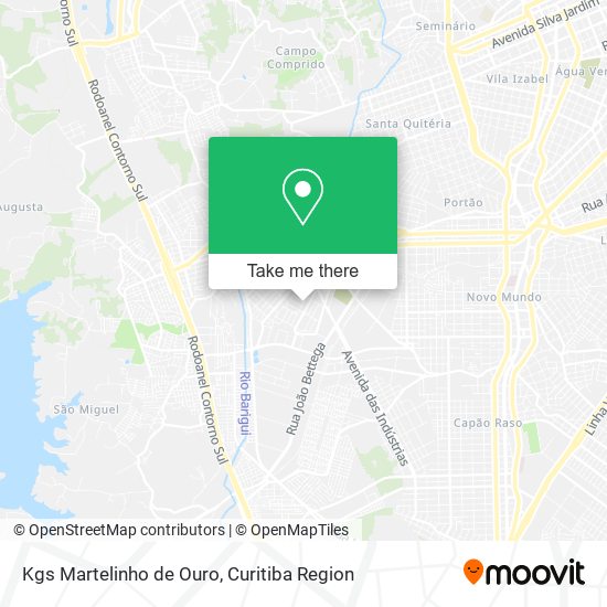 Kgs Martelinho de Ouro map