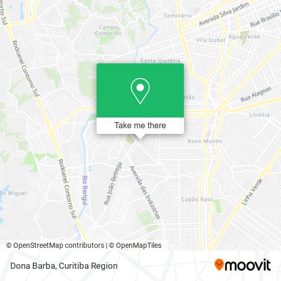 Dona Barba map