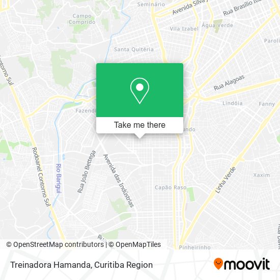 Treinadora Hamanda map