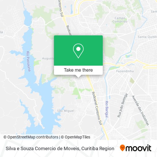 Silva e Souza Comercio de Moveis map