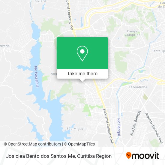Josiclea Bento dos Santos Me map
