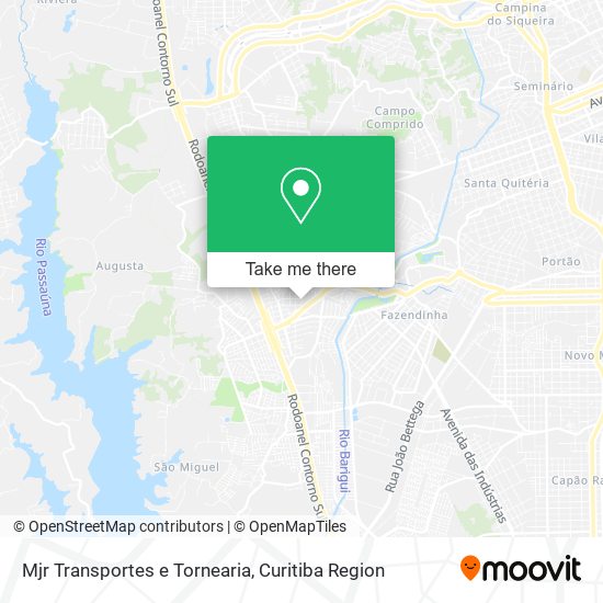 Mjr Transportes e Tornearia map