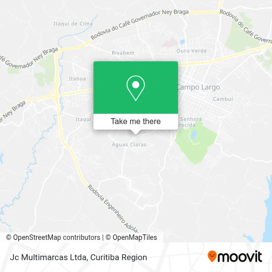 Jc Multimarcas Ltda map