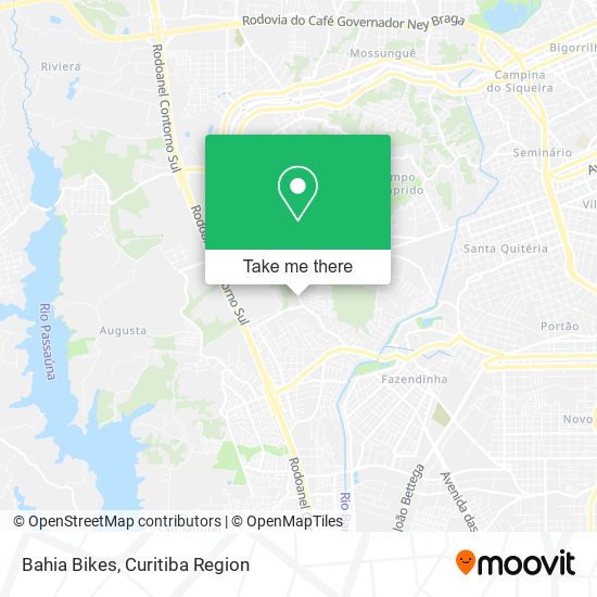 Bahia Bikes map