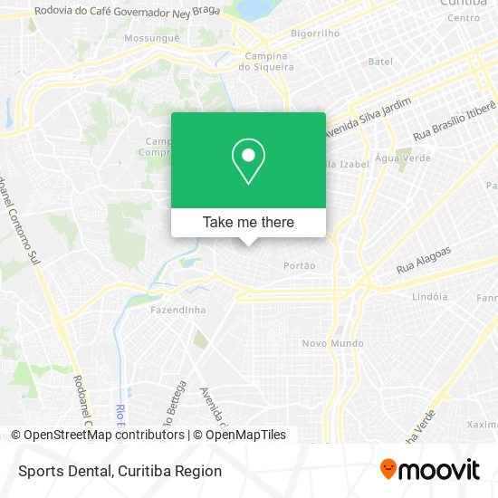 Sports Dental map