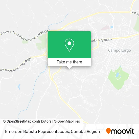 Emerson Batista Representacoes map