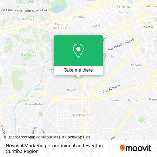 Novasul Marketing Promocional and Eventos map